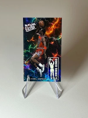 🔥RARO REFRACTOR CÓSMICO🔥 Michael Jordan 1996 Fleer Scoring Kings💥 RARO💥 Foto 1 de 3