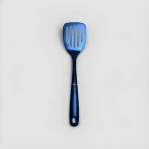 OXO Hard Black Nylon Turner Slotted Spatula 13 1/2" - Picture 1 of 6