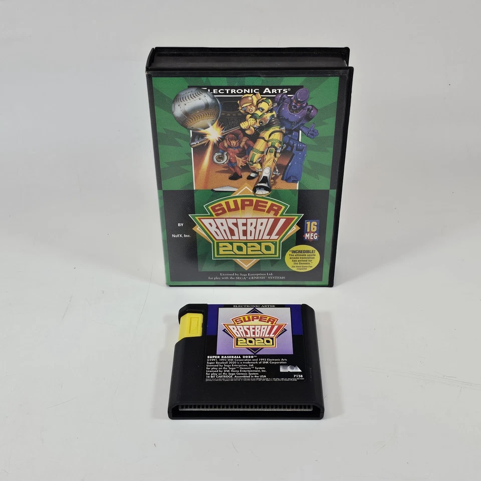 Super Baseball 2020 EA (Sega Genesis) sin manual  Foto 1 de 3