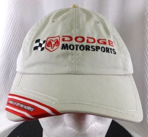 Mütze Dodge Motorsports NASCAR beige verstellbar "Grab Life By The Horns" bestickt - Bild 1 von 10