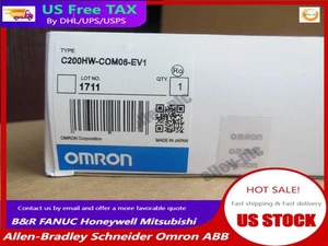 1PC Omron C200HW-COM06-EV1 Omron C200HWCOM06EV1 PLC New Free Ship US Free TAX - Picture 1 of 1