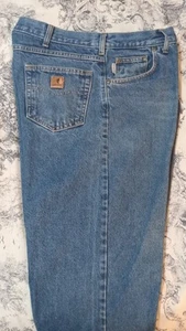 Carhartt Jeans Herren 40x34 Blau Relaxed B17 DST Work Denim Hose 40x34 - Bild 1 von 18