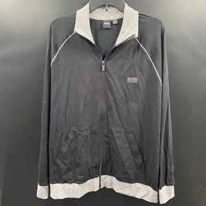 Hugo Boss Men's Mix & Match Z Full Zip Track Jacket Men’s Large Black Training - Picture 1 of 7