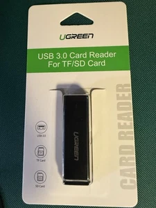 UGREEN SD Card Reader Portable USB 3.0 Dual Slot - Picture 1 of 2