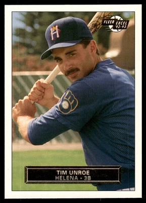 1992-93 Fleer Excel #195 Tim Unroe - Image 1 of 2
