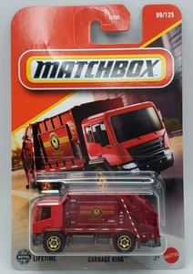 2025 Matchbox Red Garbage King  #99 - Picture 1 of 2