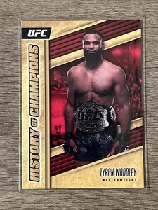 TYRON WOODLEY 2021 Panini Instant UFC History of Champions 1/325 RARE - Picture 1 of 2