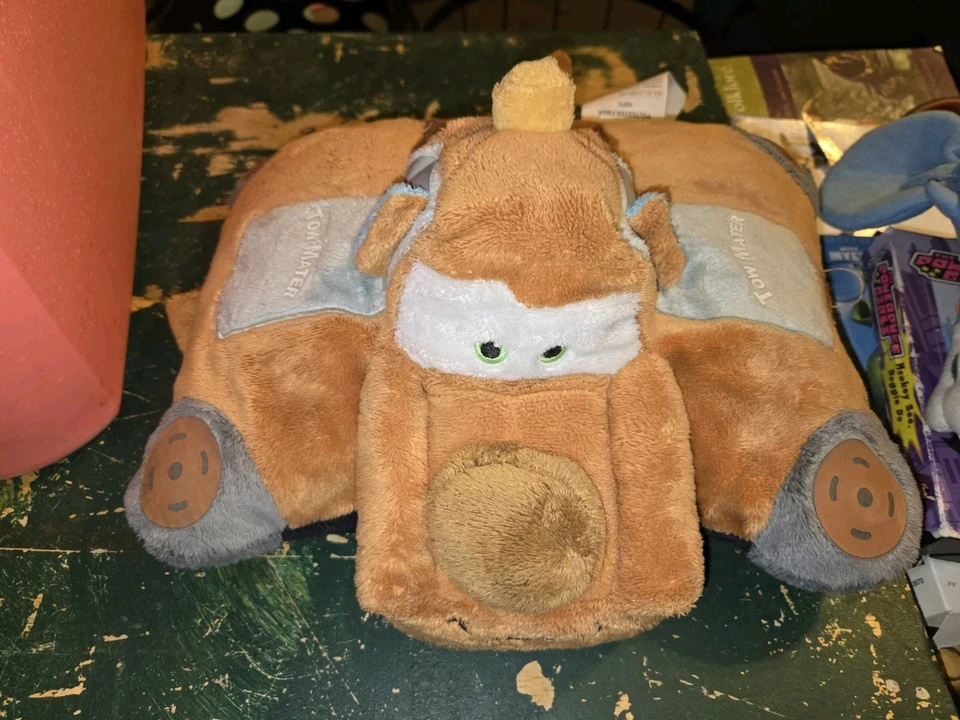 Disney Pixar Cars Tow Mater Pillow Pets Pillow Pet Peewee Pee-Wees Plush Toy - Image 1 of 2