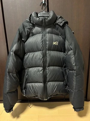 MILLET down jacket black hooded - Photo 1/4