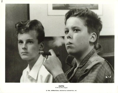 Foto publicitaria ZAPPA 1984 8x10 por Bille August Danish Movie Press P25c Foto 1 de 2
