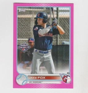Jake Fox 2022 TOPPS PRO DEBUT ROOKIE FUCHSIA PARALLEL /199 ACL GUARDIANS - Picture 1 of 1