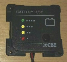 BATTERY LEVEL INDICATOR MONITOR CARAVAN CAMPER 12 VOLT SYSTEMS SOLAR LEISURE RV