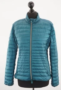 Save the Duck Plumtech Damen Steppjacke Jacke M (2) grün petrol leicht kurz A700 - Bild 1 von 5