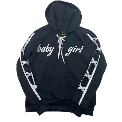 Sudadera con Capucha Baby Phat Mujer Bebé Niña Logo Manga Larga Pullover Y2K Talla Pequeña Foto 1 de 4