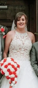 mori lee wedding dress size 16 - Picture 1 of 2