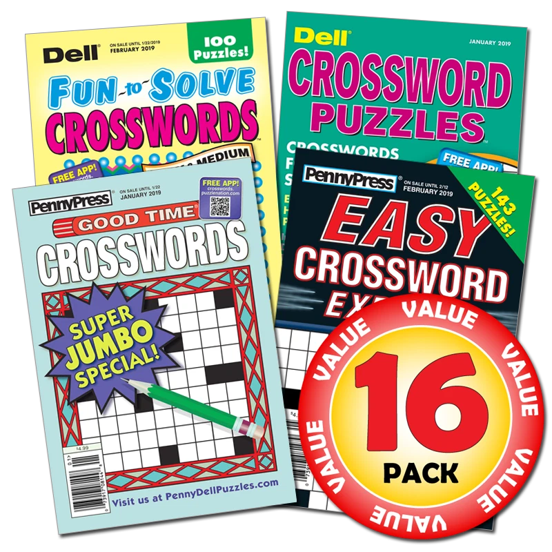Penny Dell Favorite Crossword 16-pack - Image 1 of 1