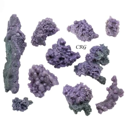 Grape Agate A-Grade Clusters (1 Kilogram) Size 2 to 5 Inches Bulk Wholesale Lot - Image 1 of 3