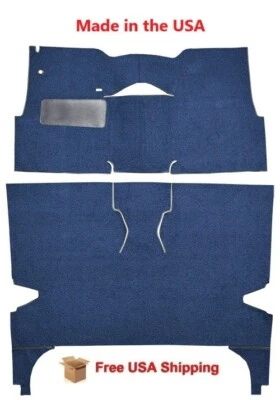 ACC FITS 1957 Chevrolet Bel Air Sport Sedan 4DR Hardtop Bucket Seat Loop  Carpet - Image 1 of 3