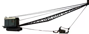 Ruston Bucyrus 19RB Dragline Demolition RW1b UNPAINTED OO Scale Model Kit Metal - Foto 1 di 1