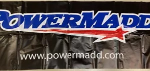 POWERMADD BANNER 96"X33" GARAGE SHOP TRAILER SNOWMOBILE - Picture 1 of 2