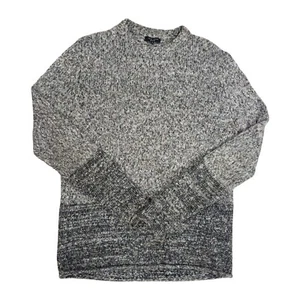Maglione Maglione Uomo New Look Gradient Speckle - Grigio - Taglia M Medium - Buone Condizioni - Foto 1 di 8