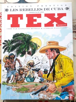 TEX  N° 24 LES REBELLES DE CUBA EDITION PRESTIGE CLAIR DE LUNE  BEL ETAT - Photo 1/3