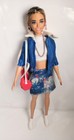 Custom Barbie Fashion Outfit 70's & Y2K Fashion Avenue Pieces, Handmade Jewelry 