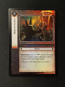 Hand of Sauron Foil 3C90 Realms of the Elf Lords (2002) Lord of the Rings TCG - Picture 1 of 2