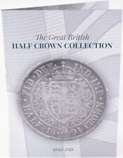 NEW 1848 - 1918 Great British Halfcrown Half Crown Coin Collectors Album [C]