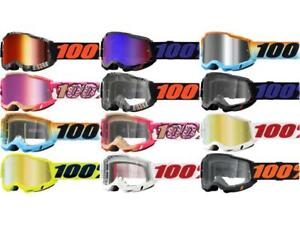 100% Accuri 2 Youth Goggles Motocross MX Off-Road ATV UTV Chilld Kid's Antifog