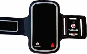 Yurbuds Ironman Series Universal Smartphone Ergosport Armband, Black - Picture 1 of 6