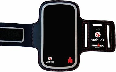 Yurbuds Ironman Series Universal Smartphone Ergosport Armband, Black - Image 1 of 4