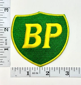 Embroidered Patch - Motor Oil - Gasoline - NEW - Iron-on - BP - Picture 1 of 1
