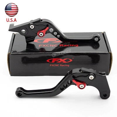 For Suzuki HAYABUSA GSXR1300/R 2008 2009 2010-2017 CNC Short Brake Clutch Levers Foto 1 de 4