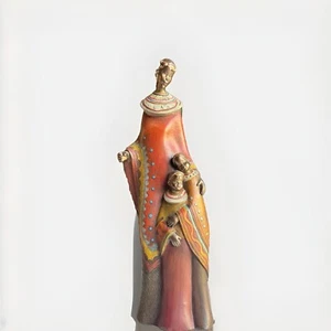 Afrikanische Frau und Baby Figur (wm) - Bild 1 von 6