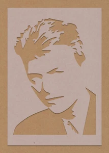 2 Plantillas David Bowie Celebrity Rock Star Shabby Chic Vintage Años 80 - Imagen 1 de 1