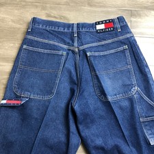 New listing
Vintage Tommy Hilfiger Carpenter Jeans Flag Hip Hop Baggy Streetwear Men's 34x32