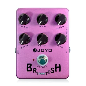 JOYO Sonido Británico De Colección Overdrive Guitarra Efecto Pedal Rock Amplificador True Bypass - Imagen 1 de 13