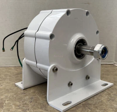 800W 750RPM 3 Phasen Permanentmagnet Generator 24V 48V Motor DIY Windkraftanlage - Bild 1 von 4