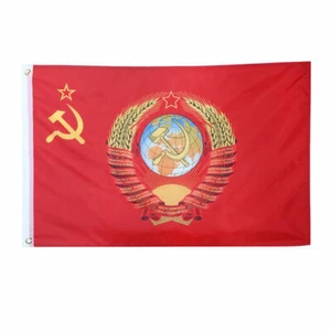 Soviet Union Fahne CCCP USSR Russia Flag Russland Flagge 150*90cm/90*60cm CE - Bild 1 von 9