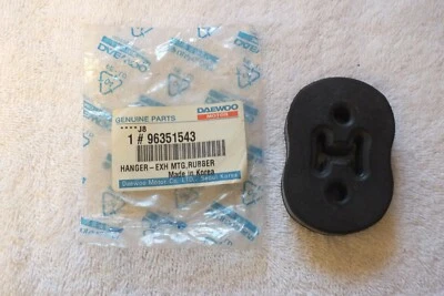 Percha de escape Daewoo Nubira 96351543 #1331 OEM NUEVO 1 pieza 1999 2000 2001 2002 Foto 1 de 4