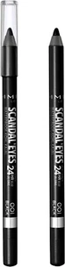 RIMMEL Scandaleyes 24Hr Waterproof Kohl Kajal Eyeliner Liner Pencil - 001 Black - Picture 1 of 4