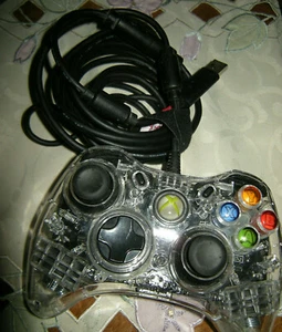 AfterGlow PL3702 LED Controller for XBox 360 w/ USB breakaway Cable Transparent - Picture 1 of 4