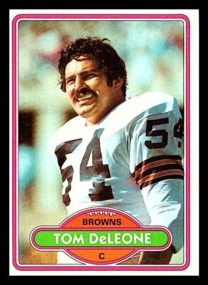 1980 Topps #129 Tom DeLeone Free Shipping - Image 1 of 2