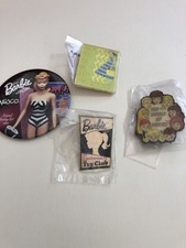 Vintage Collectible Barbie Pins Nip Lot Of 4