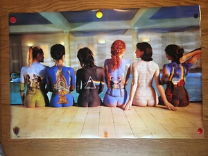 Pink Floyd Album Covers On Ladies Backs Rolled Poster 24x36 2004 #9098 - Picture 1 of 8