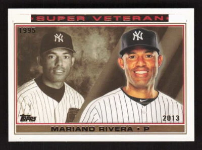 2014 Topps Super Veteran #SV-15 Mariano Rivera New York Yankees - Image 1 of 2