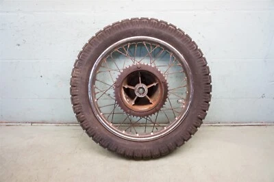 Triumph Bonneville T120R T120 R 650 T120V Trophy TR6 1971 *2678 rueda trasera  Foto 1 de 4