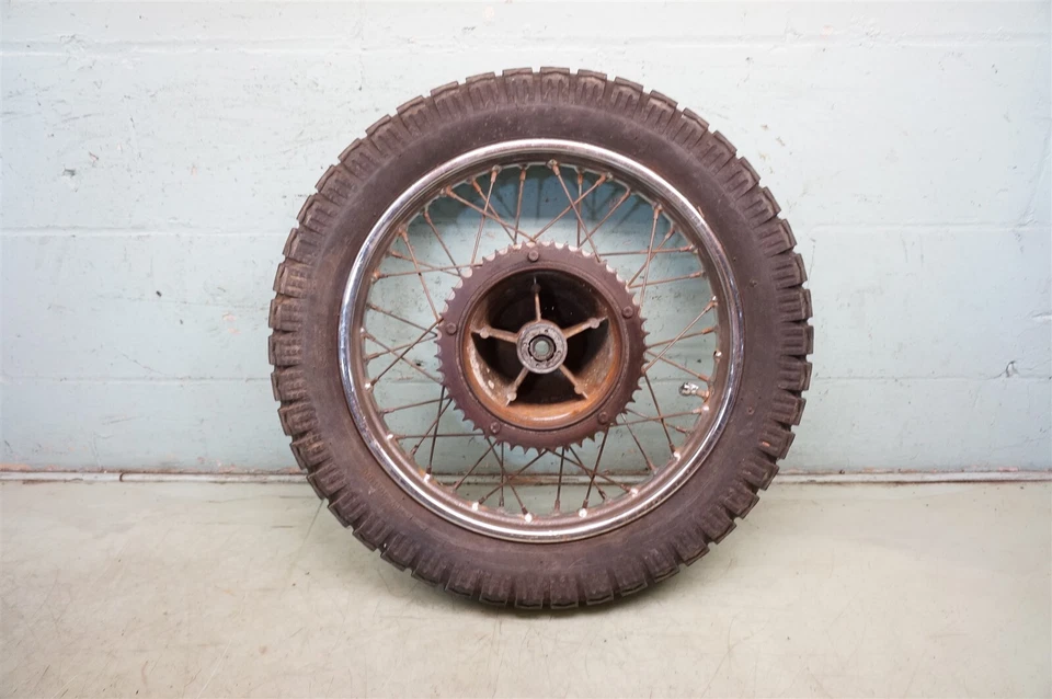 Triumph Bonneville T120R T120 R 650 T120V Trophy TR6 1971 *2678 rueda trasera  Foto 1 de 4