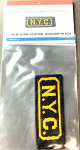 New York Central Gold Embroidered Uniform Historical Patch - Picture 1 of 1